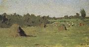 Levitan, Isaak Hay harvest oil on canvas